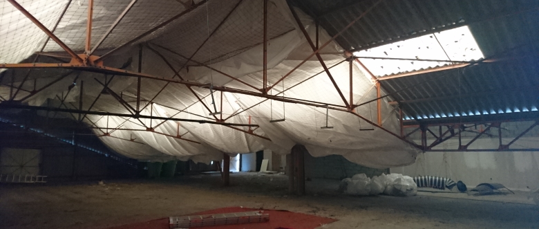 rénovation toiture du CTM