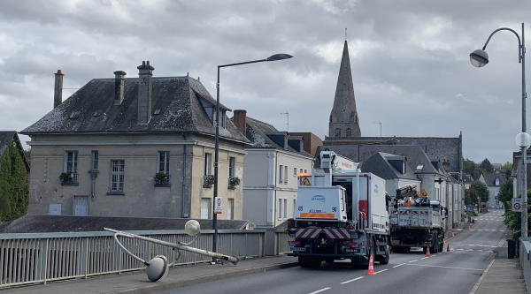 Renouvellement de candélabres 