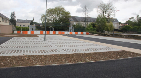 Ouverture parking rue du Poitou