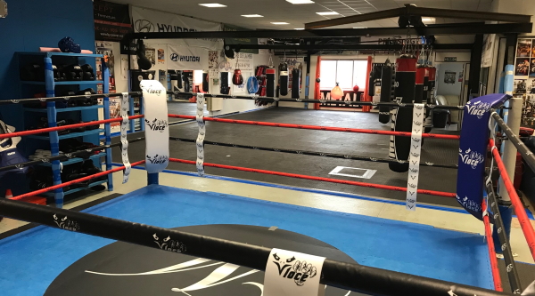Salle de boxe
