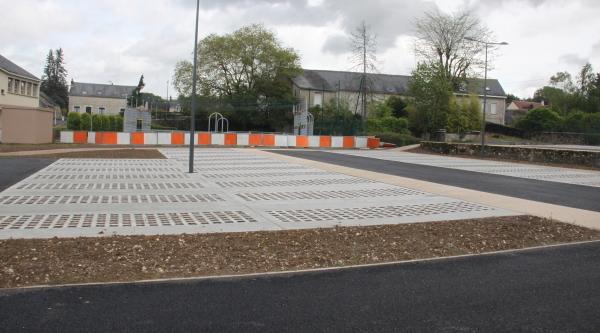 Ouverture parking rue du Poitou