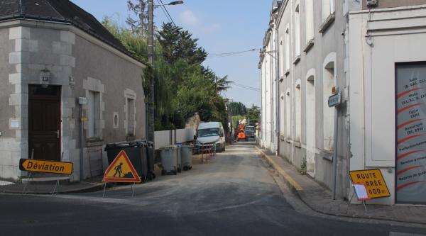 Travaux rue Jules Ferry